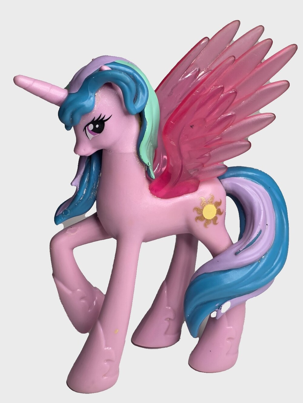 My Little Pony Hasbro Y2K Generation 4 Princess Celestia 5 Inch Vinyl Figurine